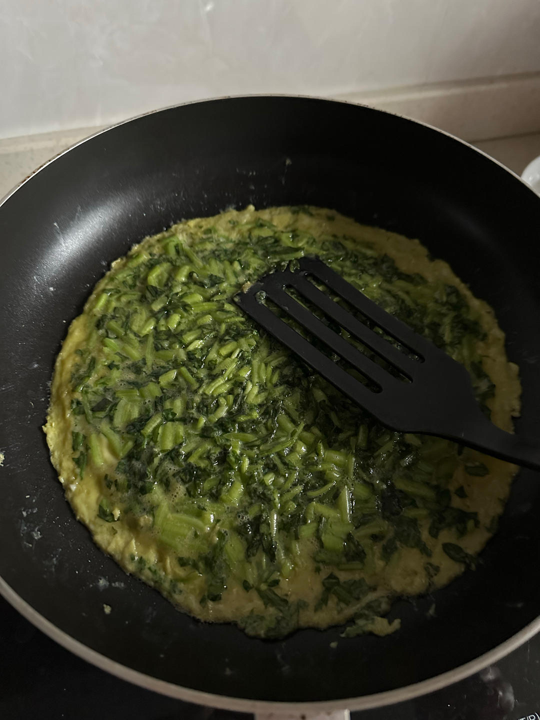 中高考营养配餐-茼蒿炒鸡蛋