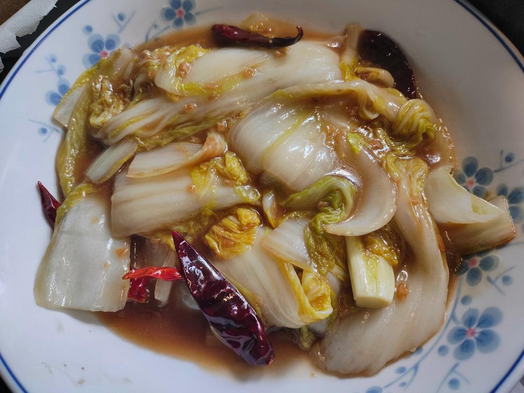 爆下饭的酸辣白菜（零难度）
