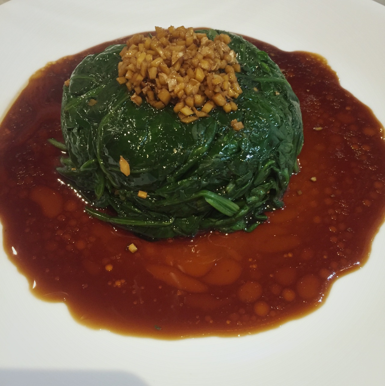 姜汁菠菜