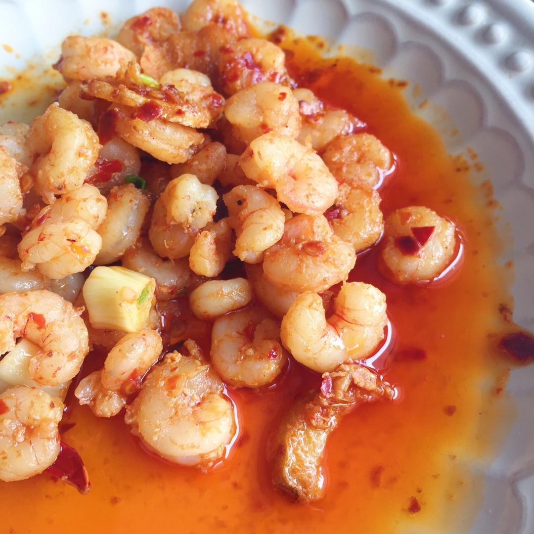 全智甜本人做的香辣虾仁