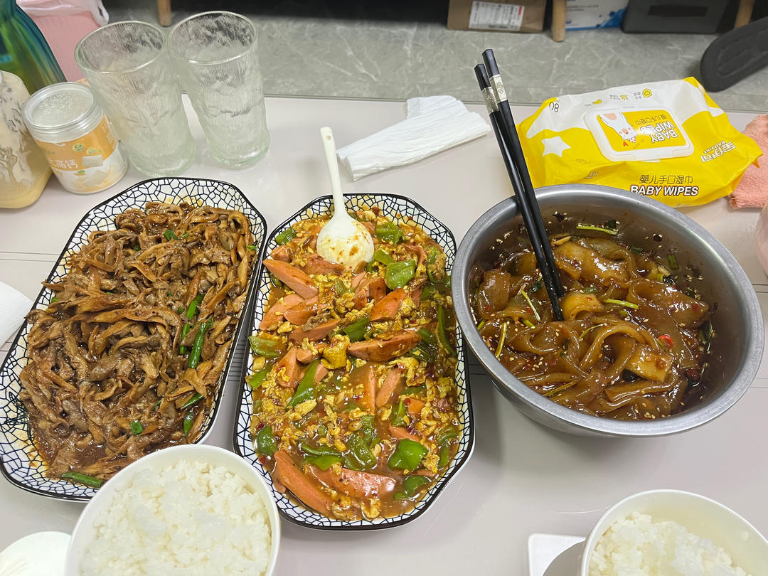 干锅孜然平菇（蘑菇）