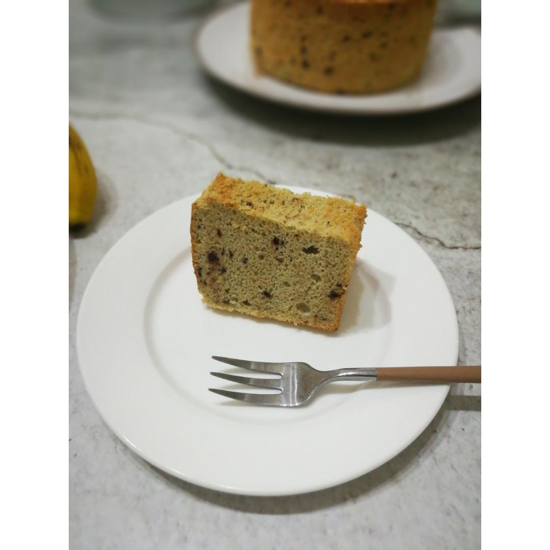 香蕉牛奶巧克力戚风蛋糕