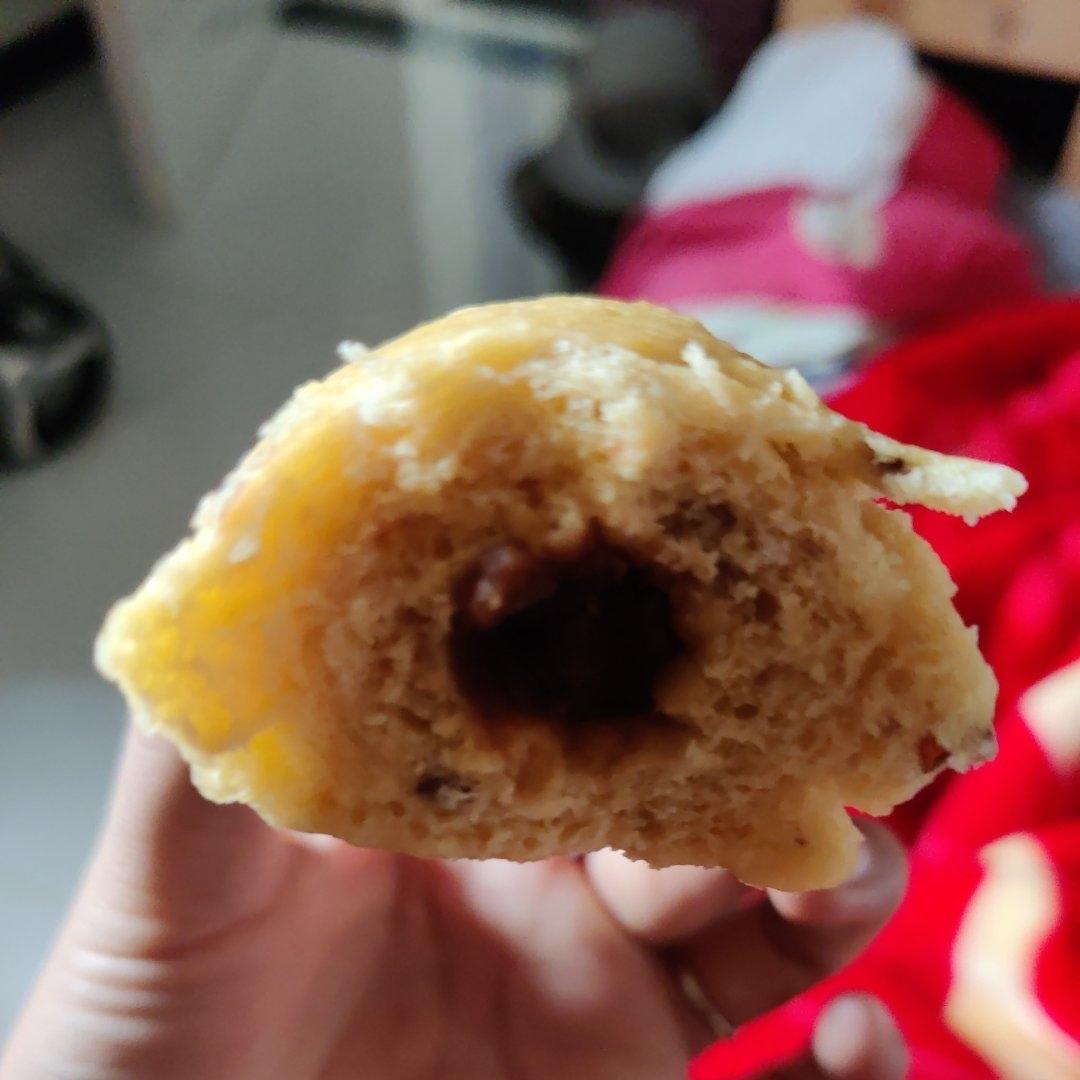 美味南瓜红豆卷，好看又好吃