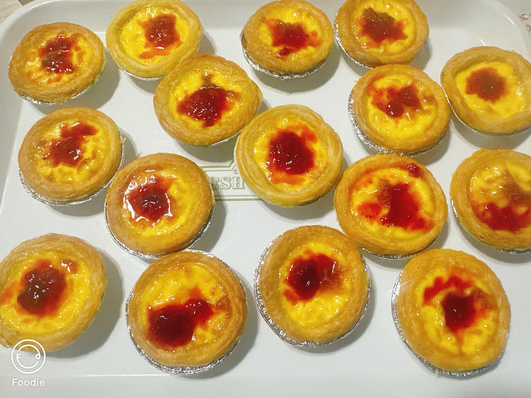 超嫩滑的葡式蛋挞(全蛋版)新手友好『秒杀KFC』