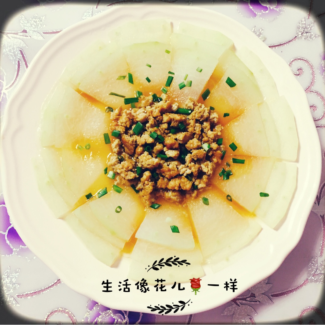 肉末冬瓜～～孩子最爱吃的下饭菜