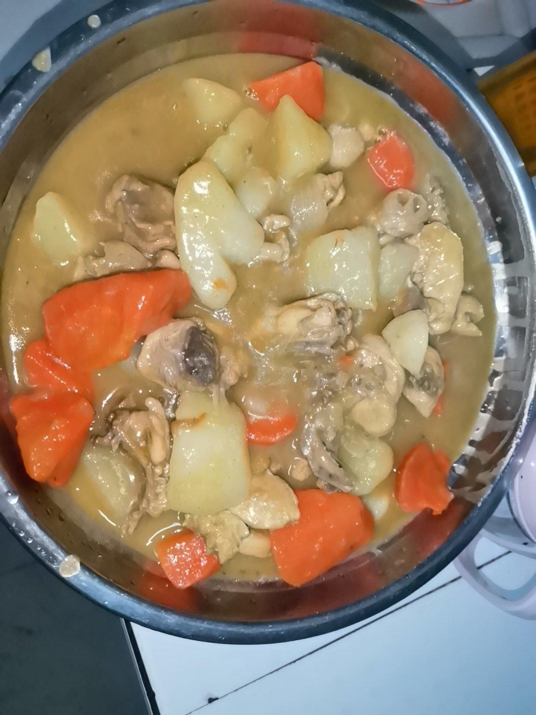 下饭神器咖喱鸡