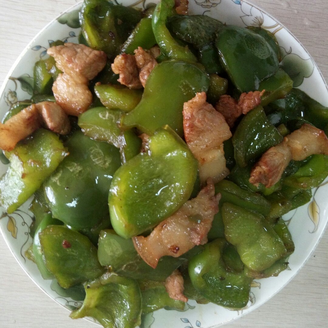 青椒炒肉