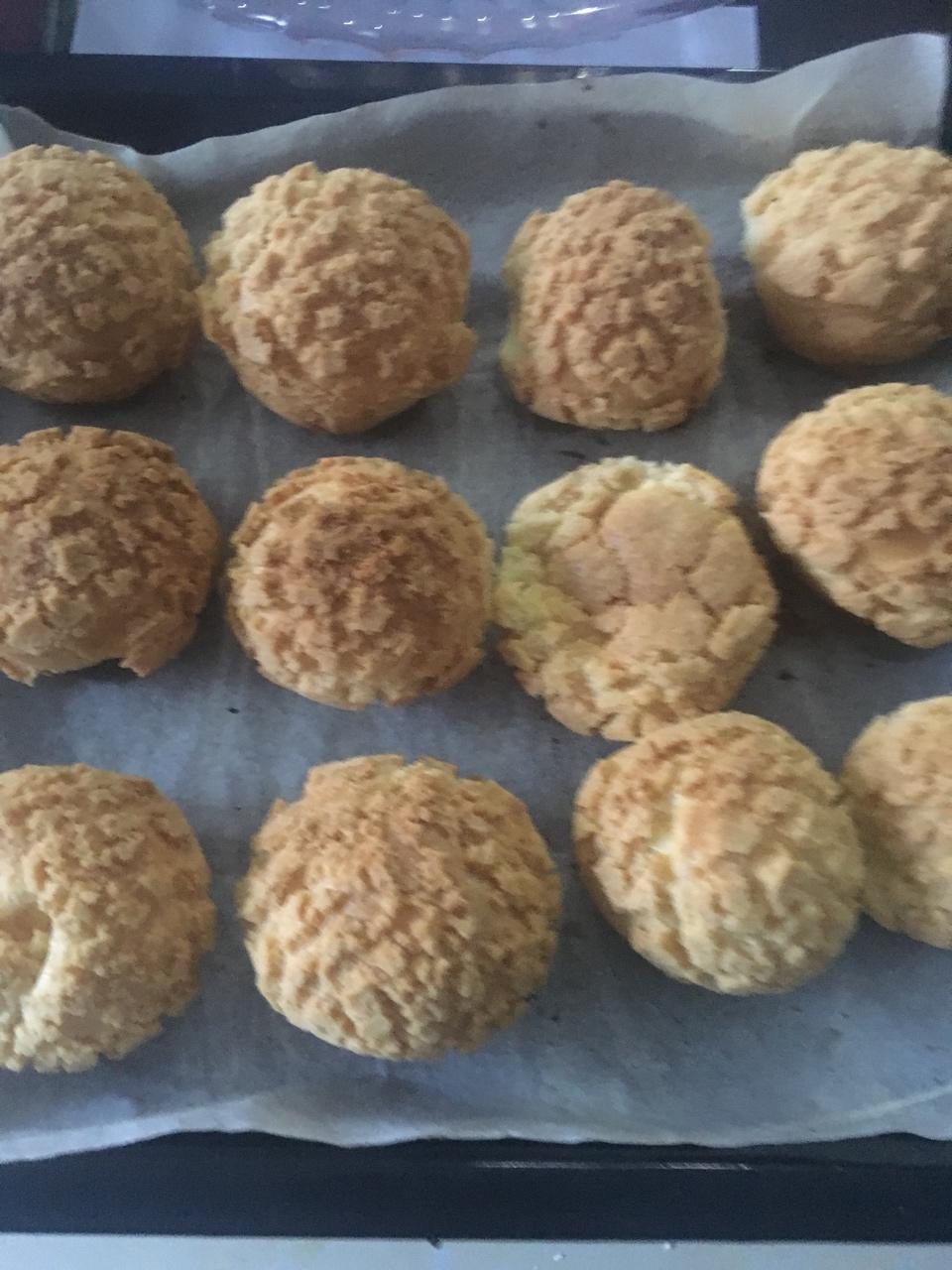 十分美味的酥皮泡芙