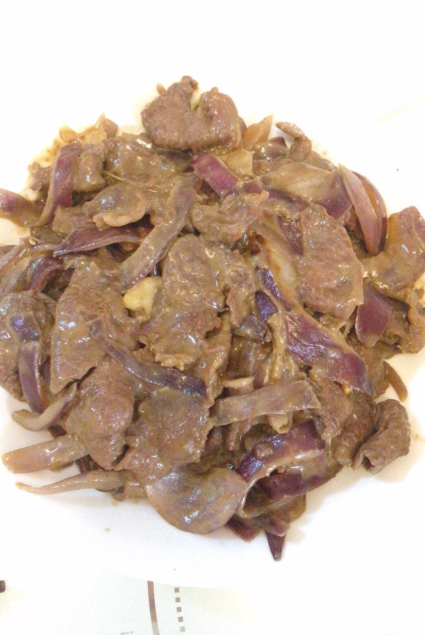 青椒孜然牛肉