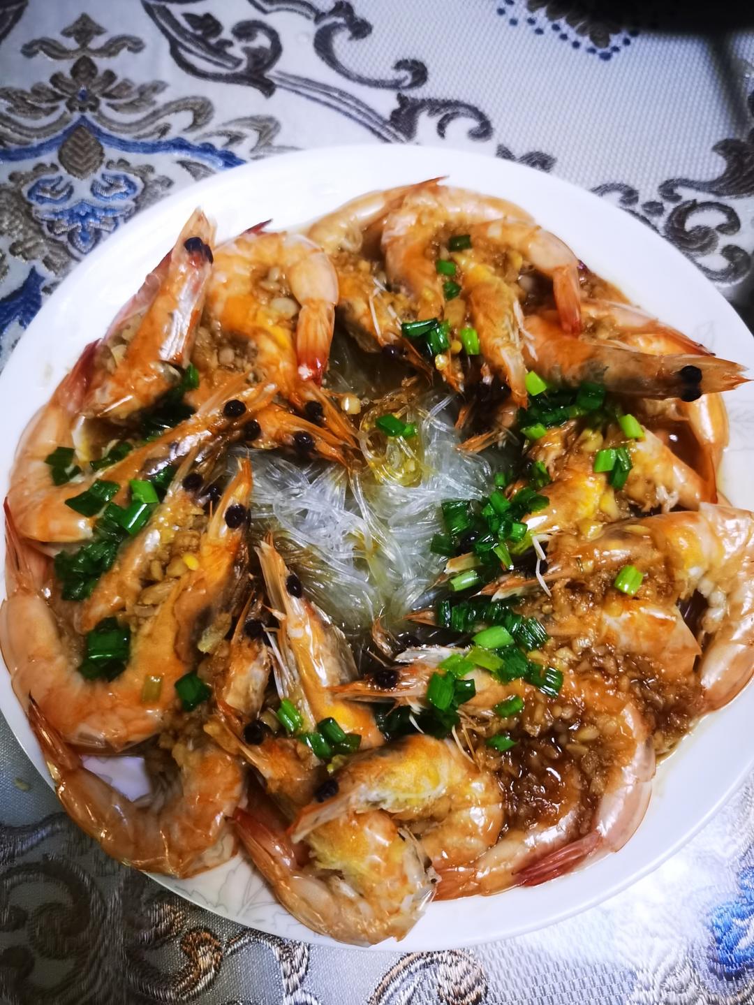 蒜蓉粉丝蒸虾