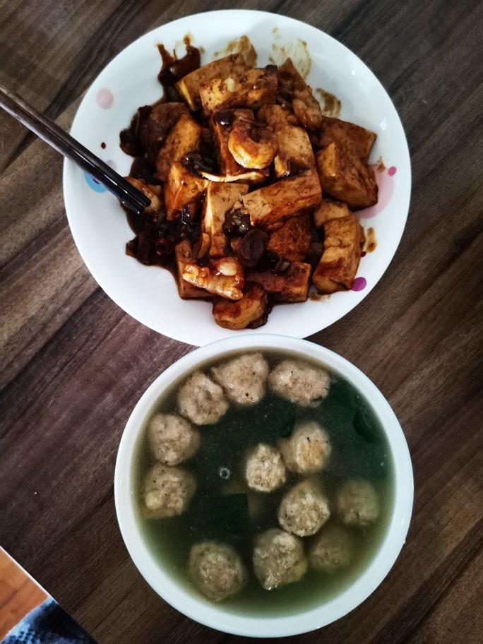 虾仁豆腐