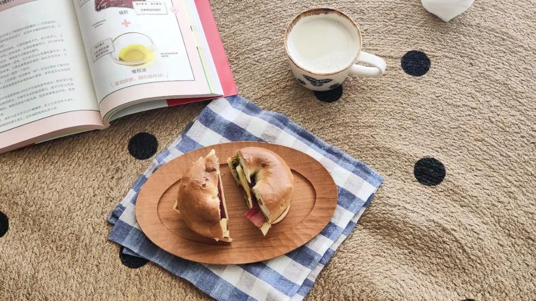 超简单快手三明治贝果