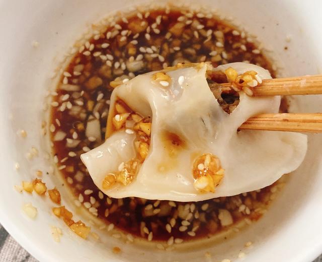 姜姜说最好吃的饺子蘸料的做法