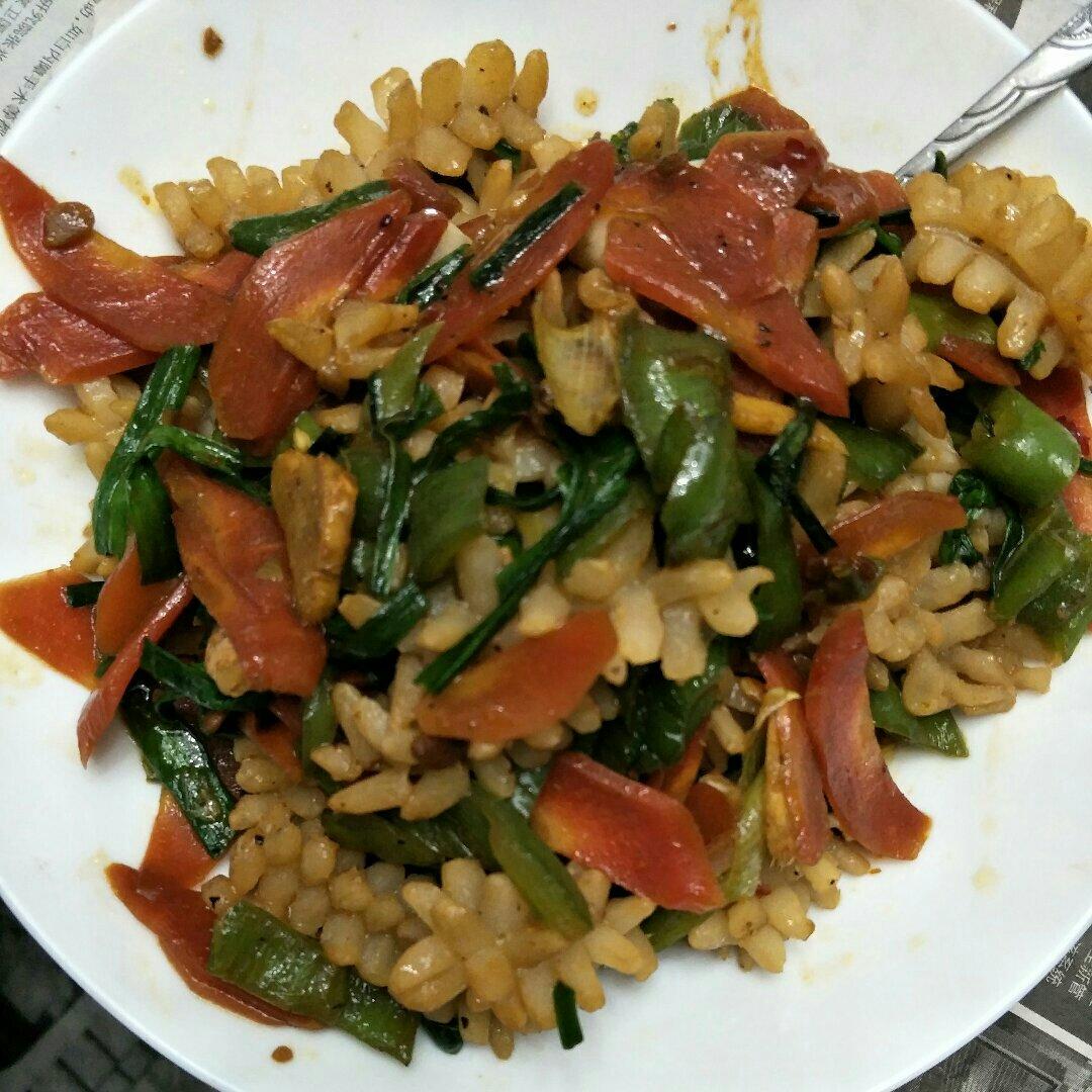 穆三岁做的酱烧目鱼花