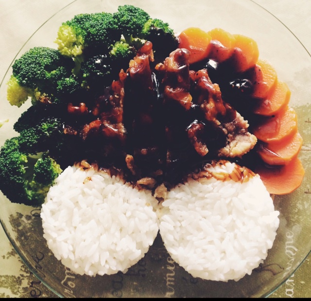 黑椒猪排饭