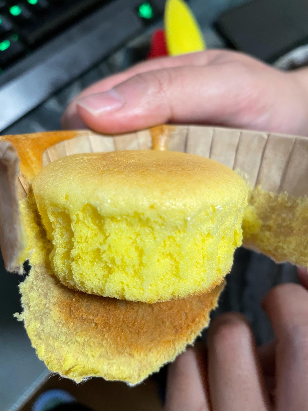 纸杯蛋糕 8寸戚风蛋糕的量