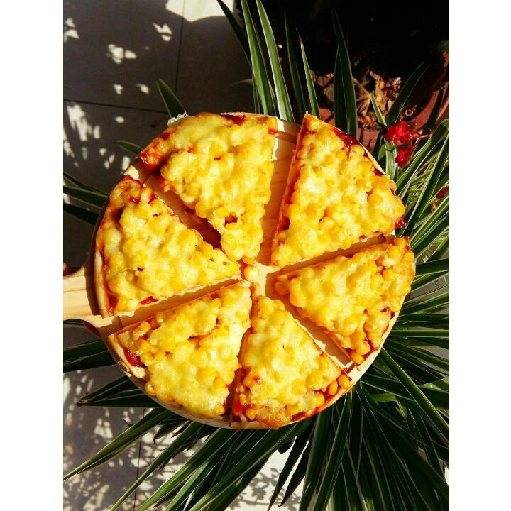 流年带不走夏伤2012做的甜玉米披萨