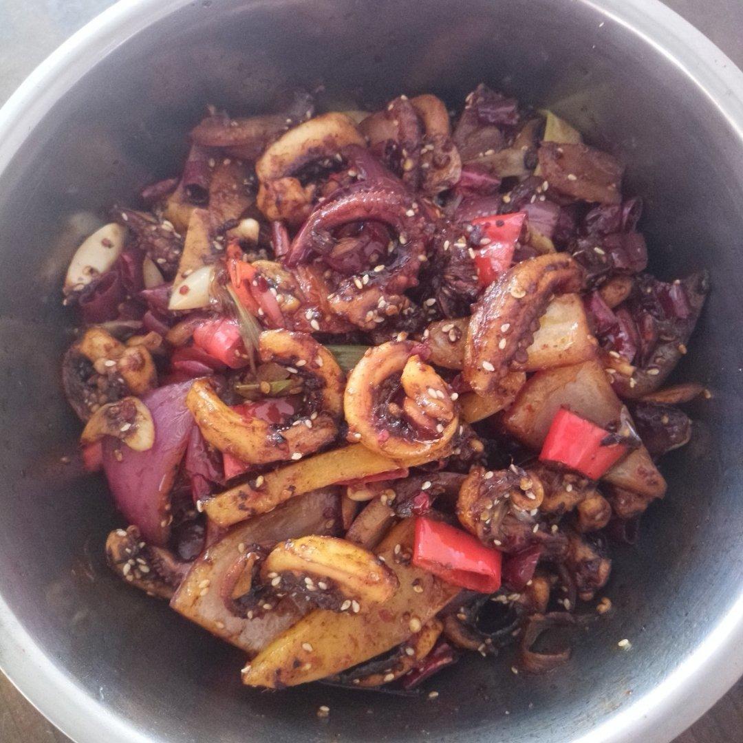 香辣鱿鱼须（八爪鱼）