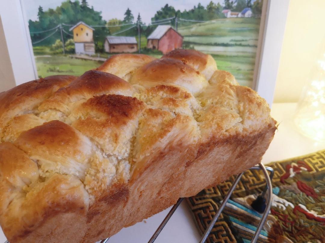 椰蓉吐司面包 Coconut Loaf