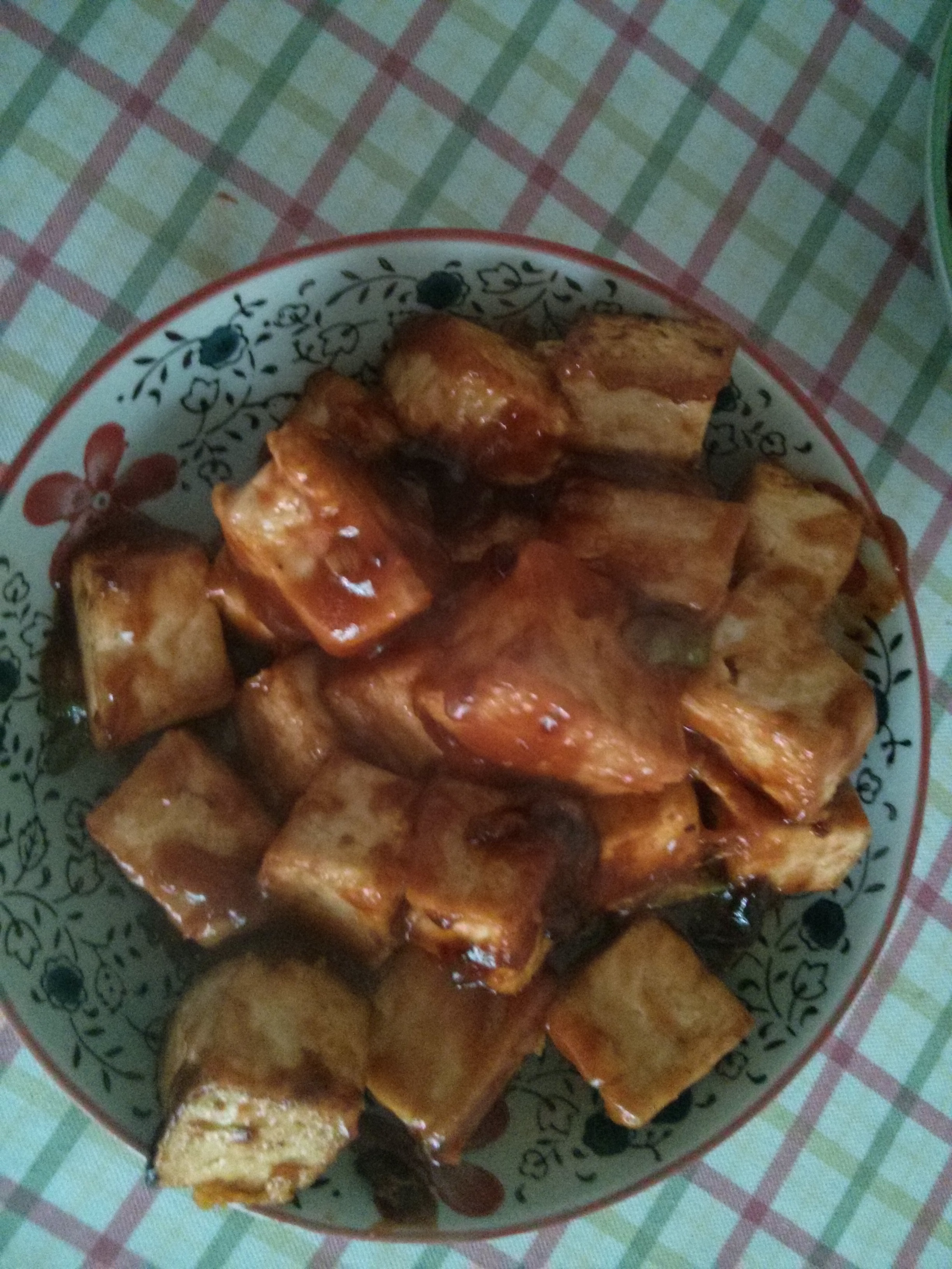 糖醋脆皮豆腐