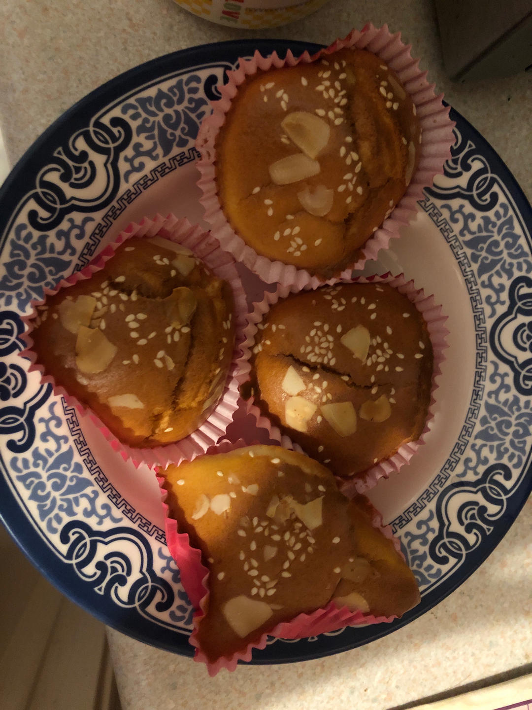 空气炸锅纸杯戚风蛋糕