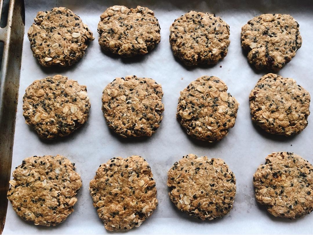 减脂暖宫好伙伴：红糖燕麦饼干