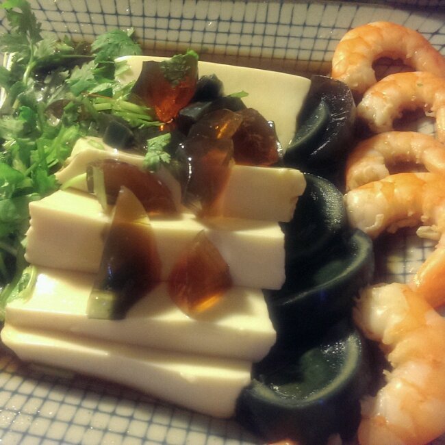皮蛋豆腐