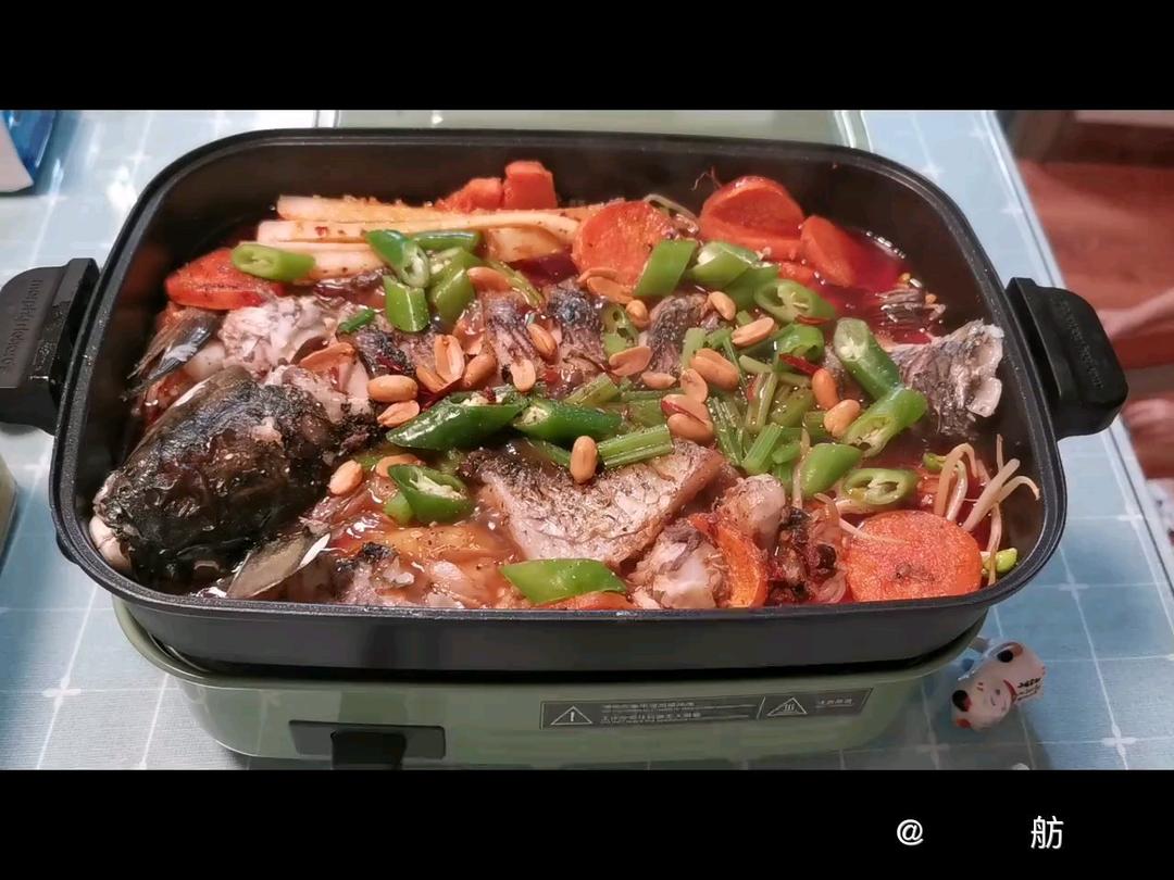 家庭版香辣烤鱼--越煮越香