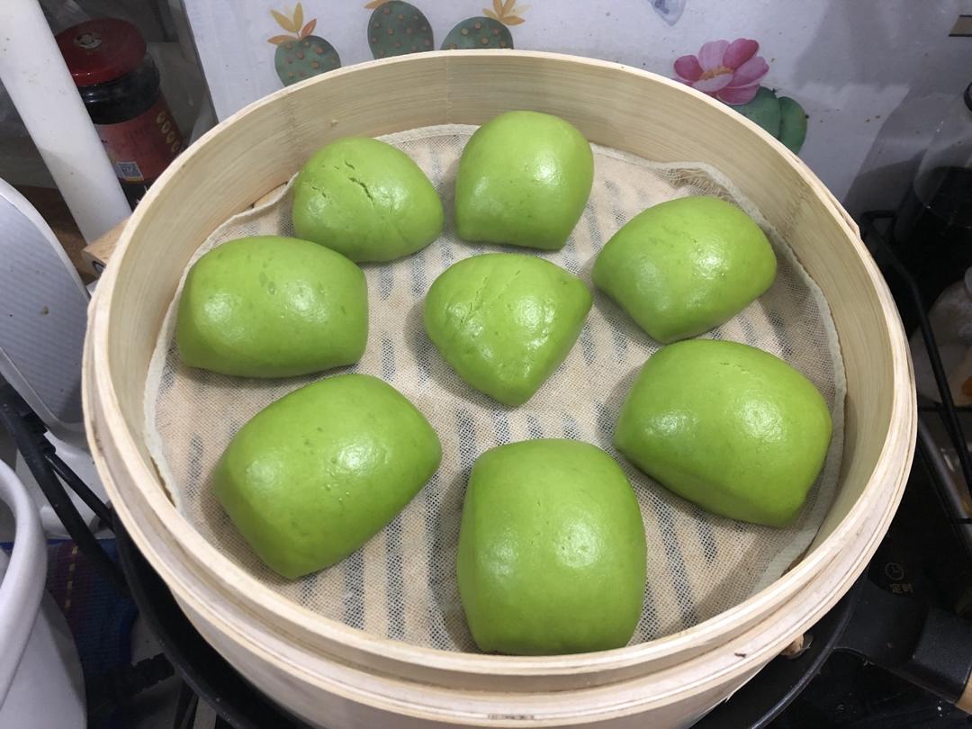 跟蛋糕一样柔软好吃的菠菜馒头