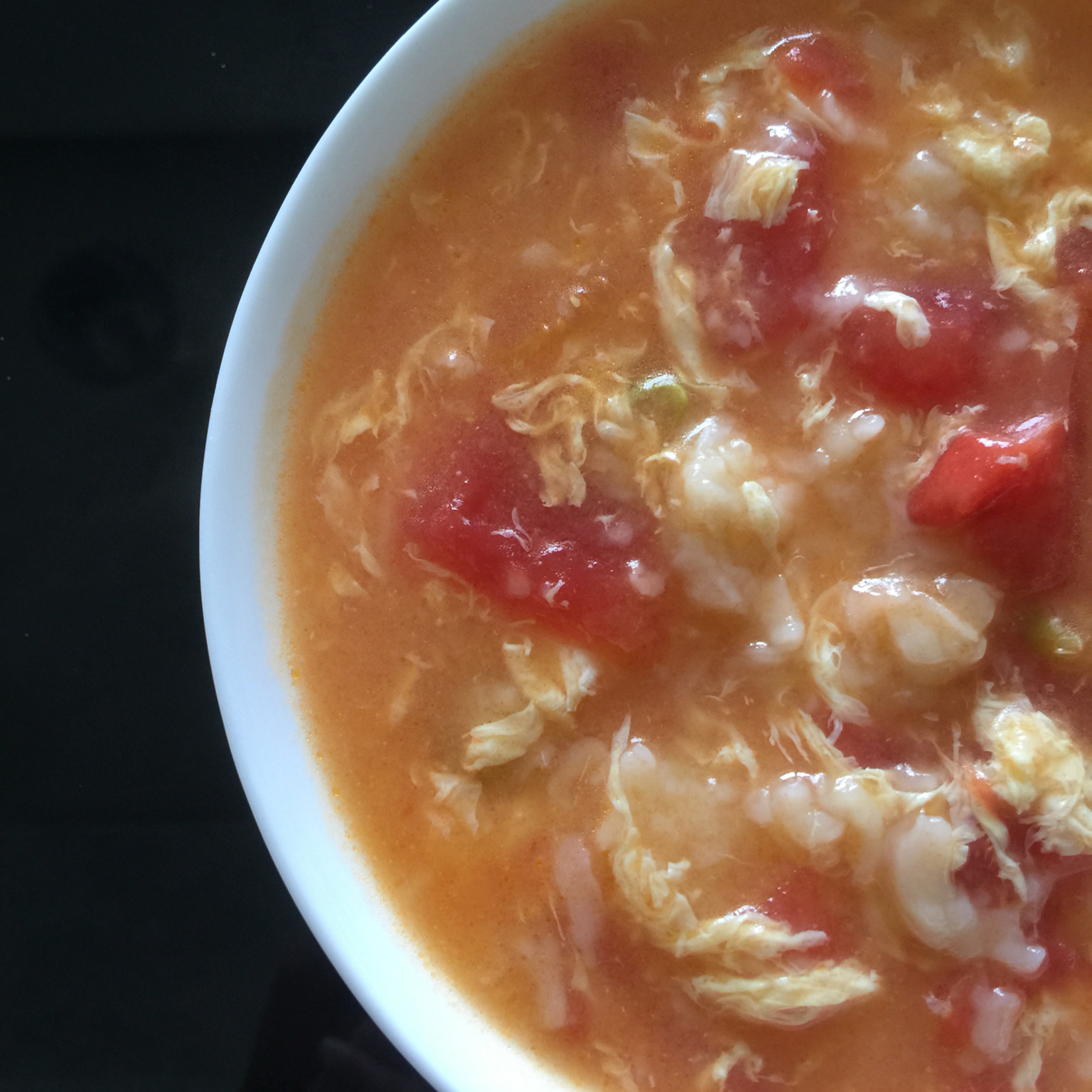 西红柿鸡蛋疙瘩汤