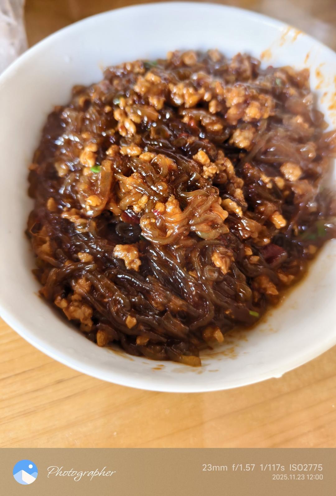 蚂蚁上树(肉末炒粉丝)超下饭‼️十分钟搞定