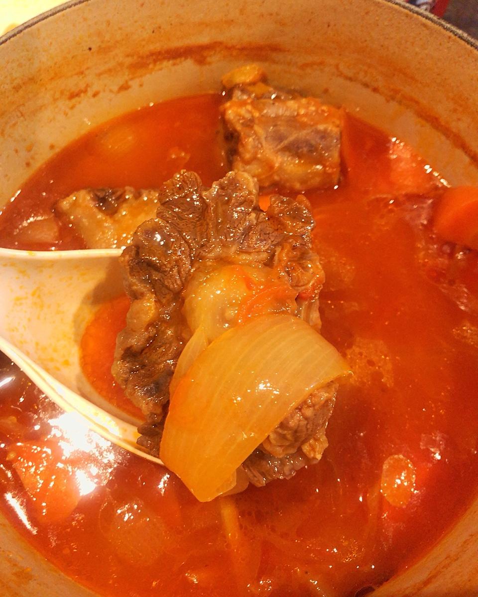 番茄牛尾汤--Staub珐琅铸铁锅