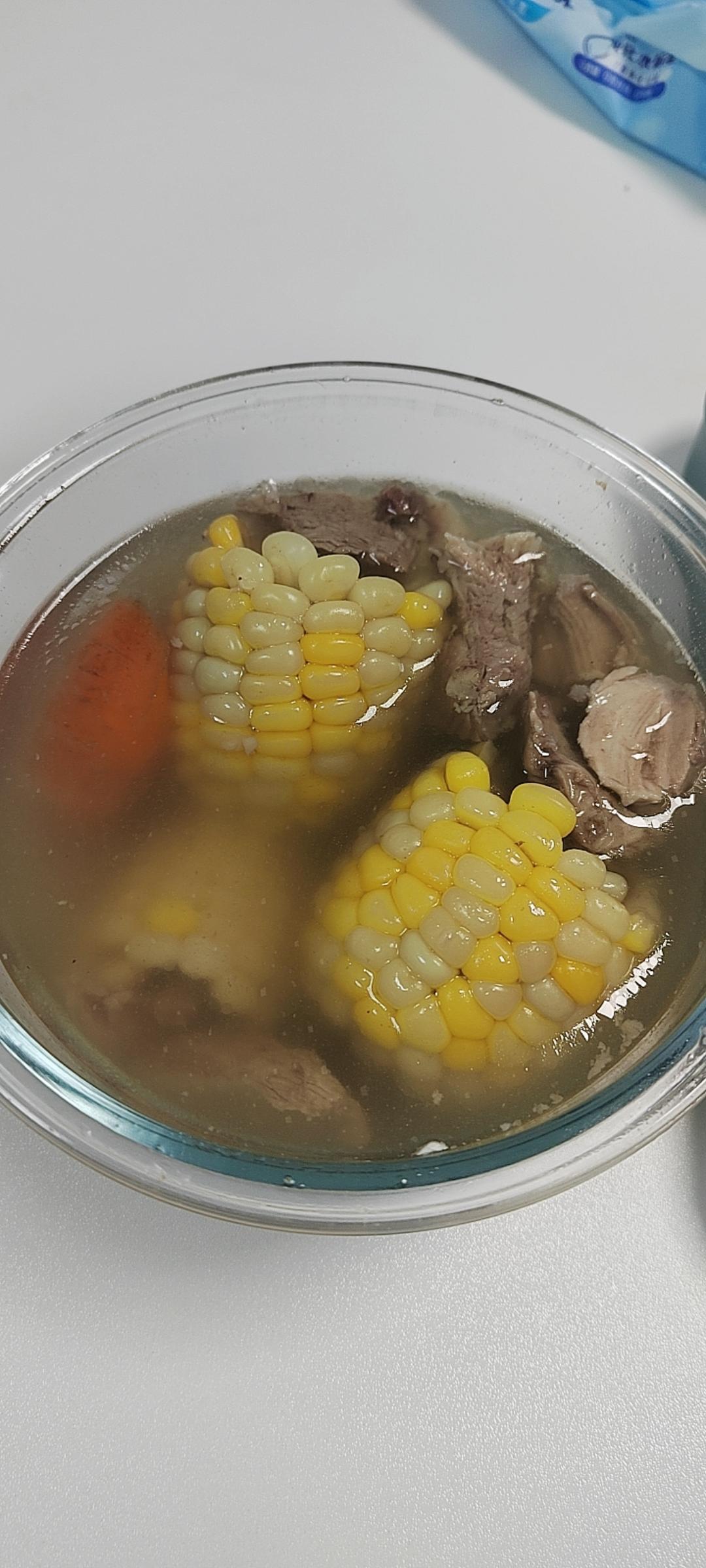荔枝玉米排骨汤