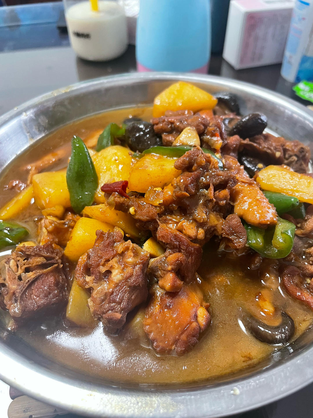 外卖第一名，简单在家做|黄焖鸡米饭
