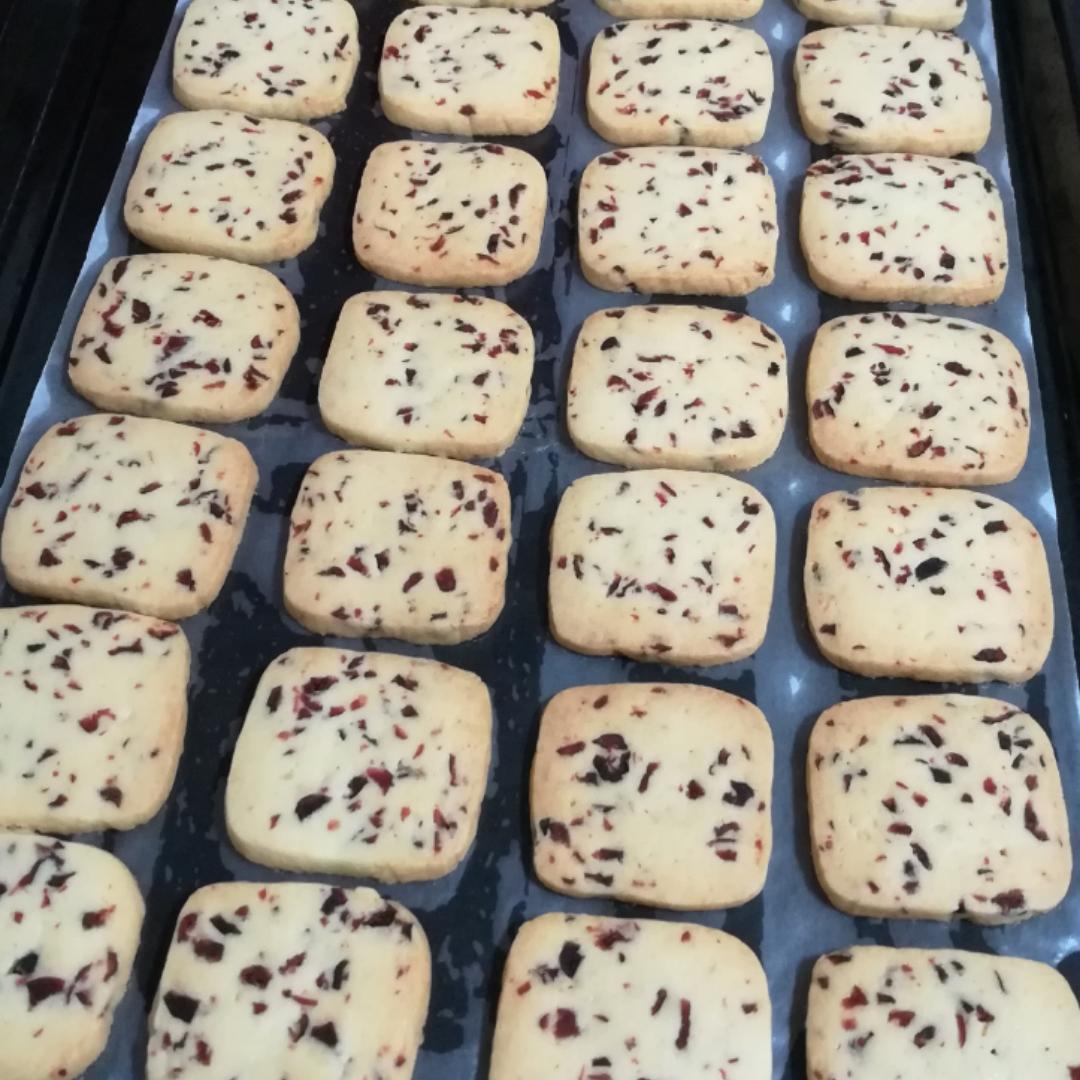 低糖少油版蔓越莓饼干