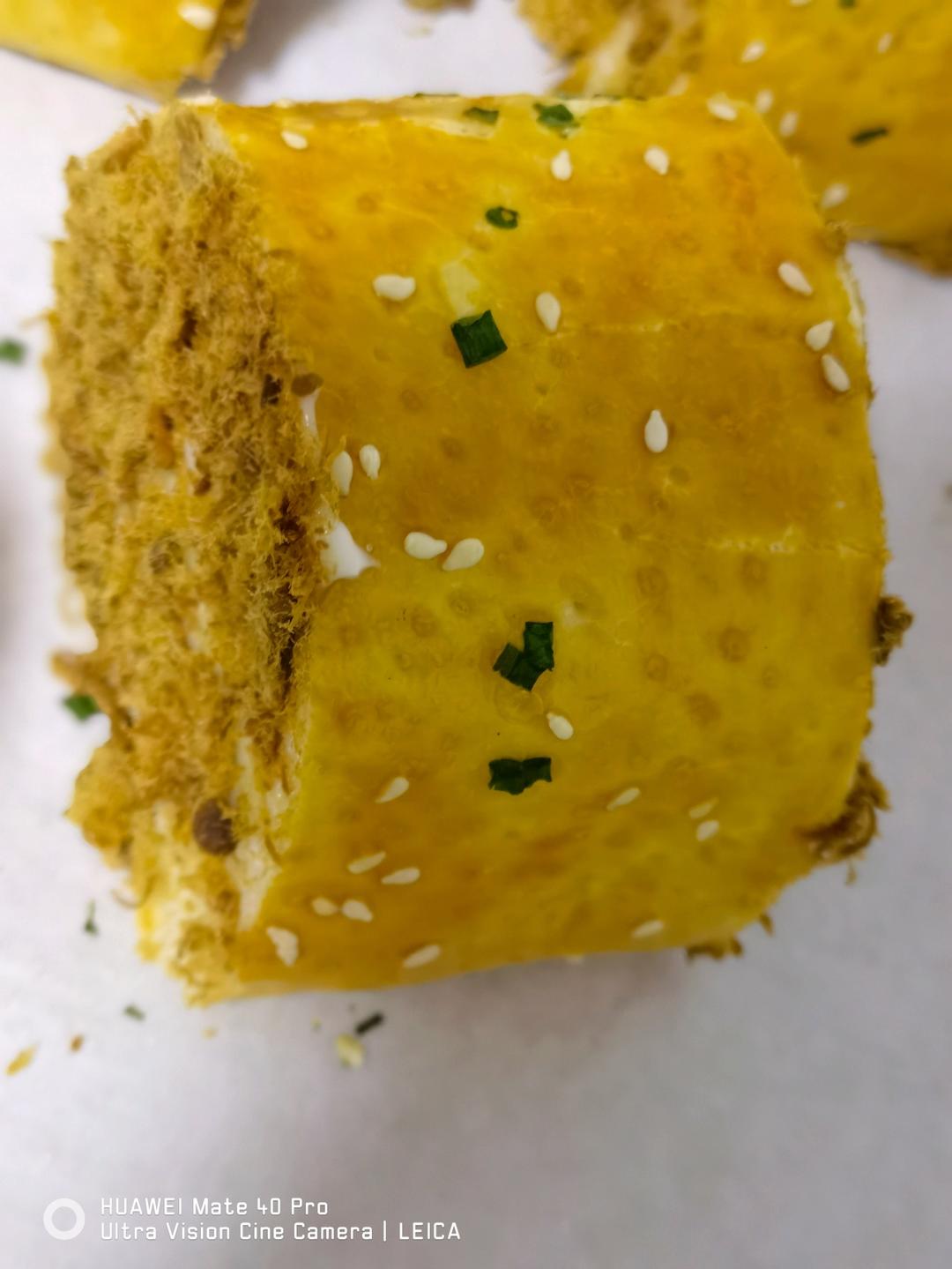 回忆的味道---肉松面包卷