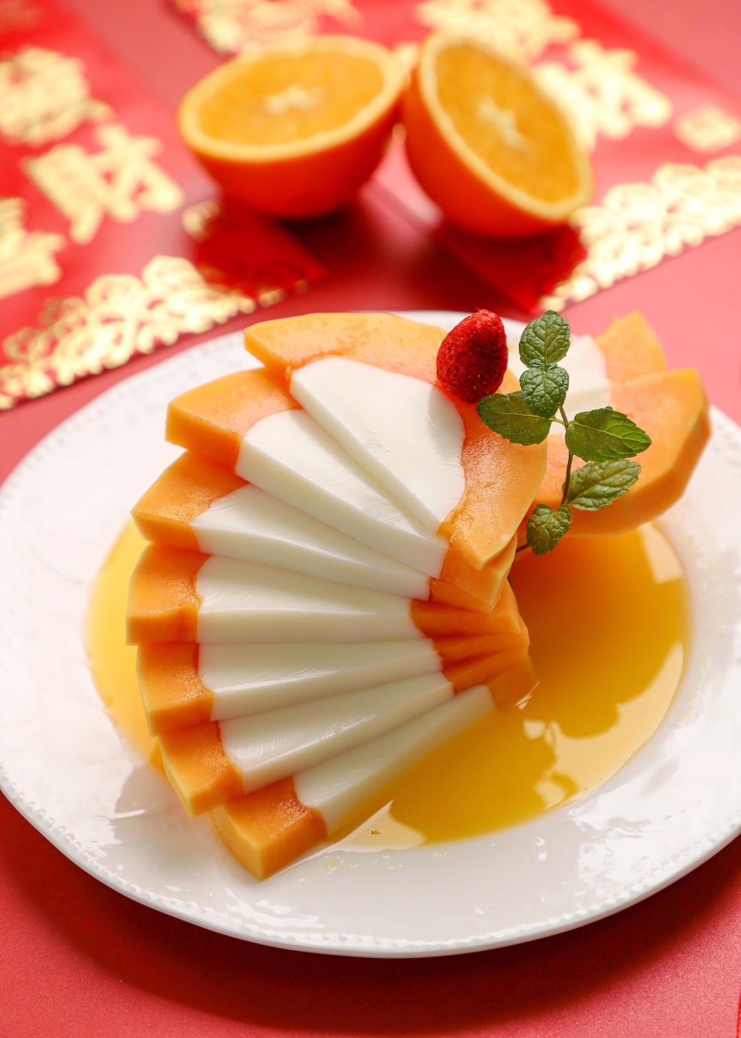 步步高升！年菜甜品就选它，清新爽滑，颜值满分~