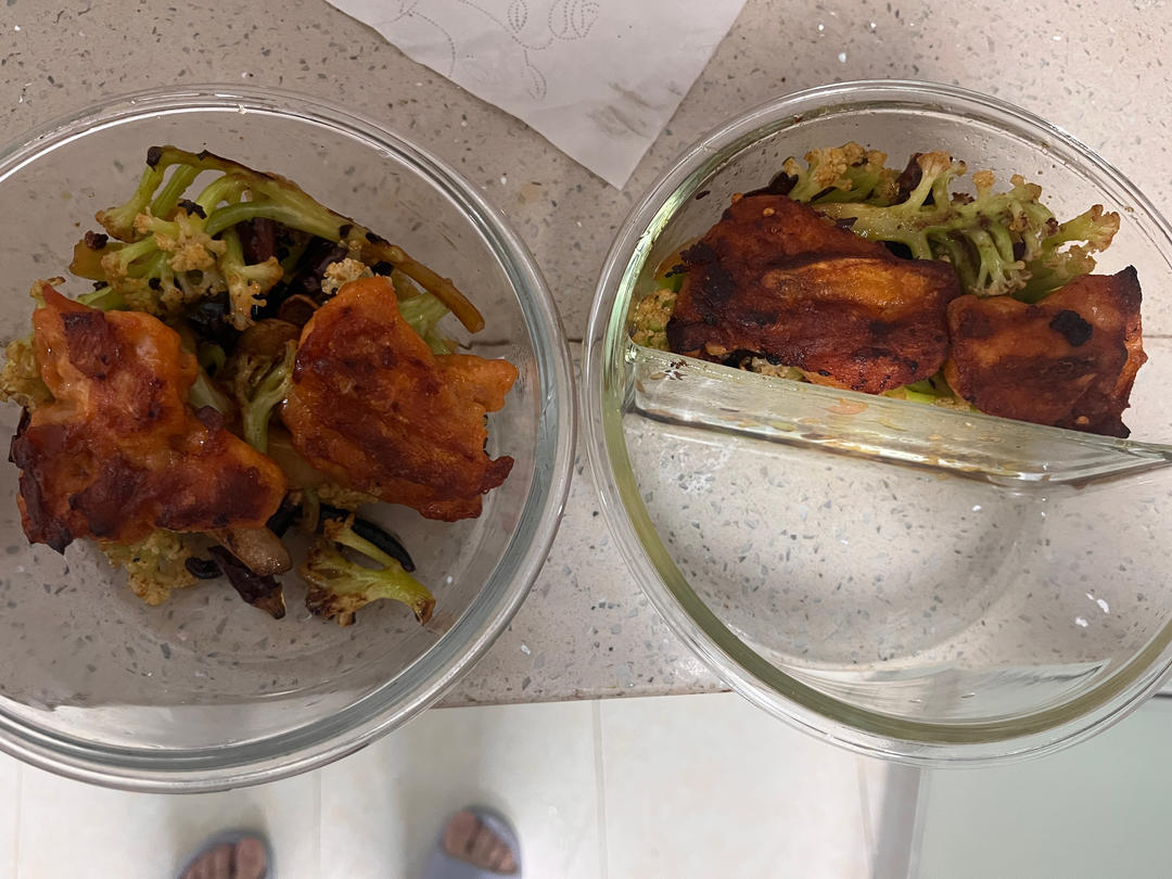 和饭店一个味道的干锅花菜