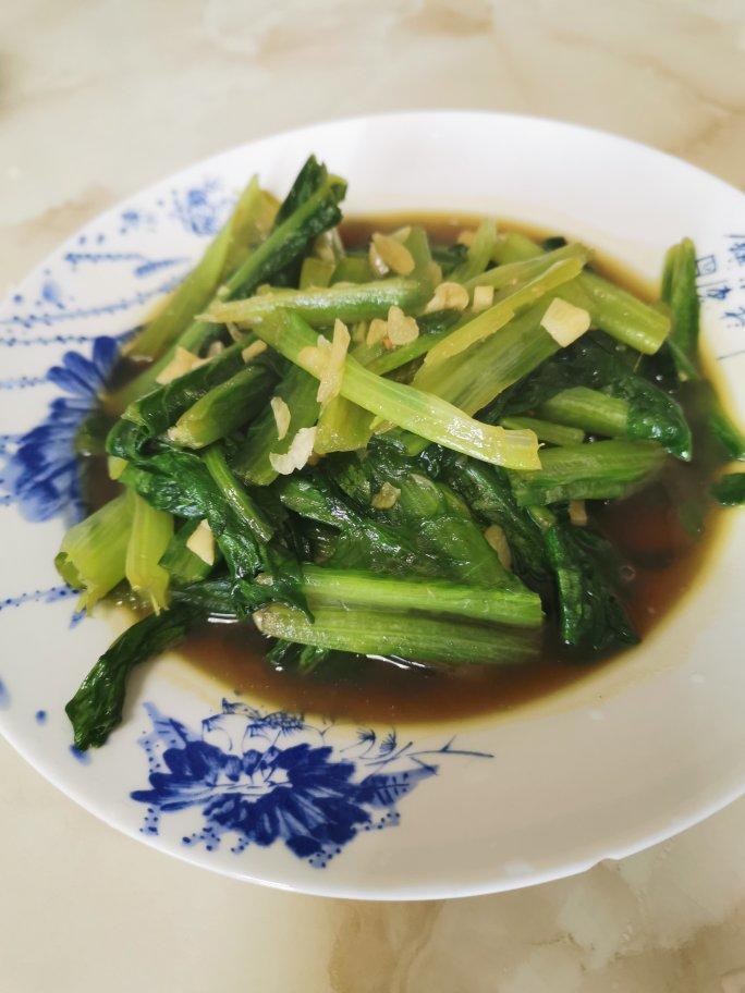 蒜蓉油麦菜（蚝油）
