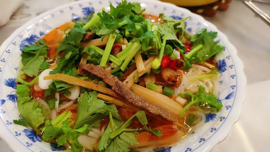泡椒牛肉丝面