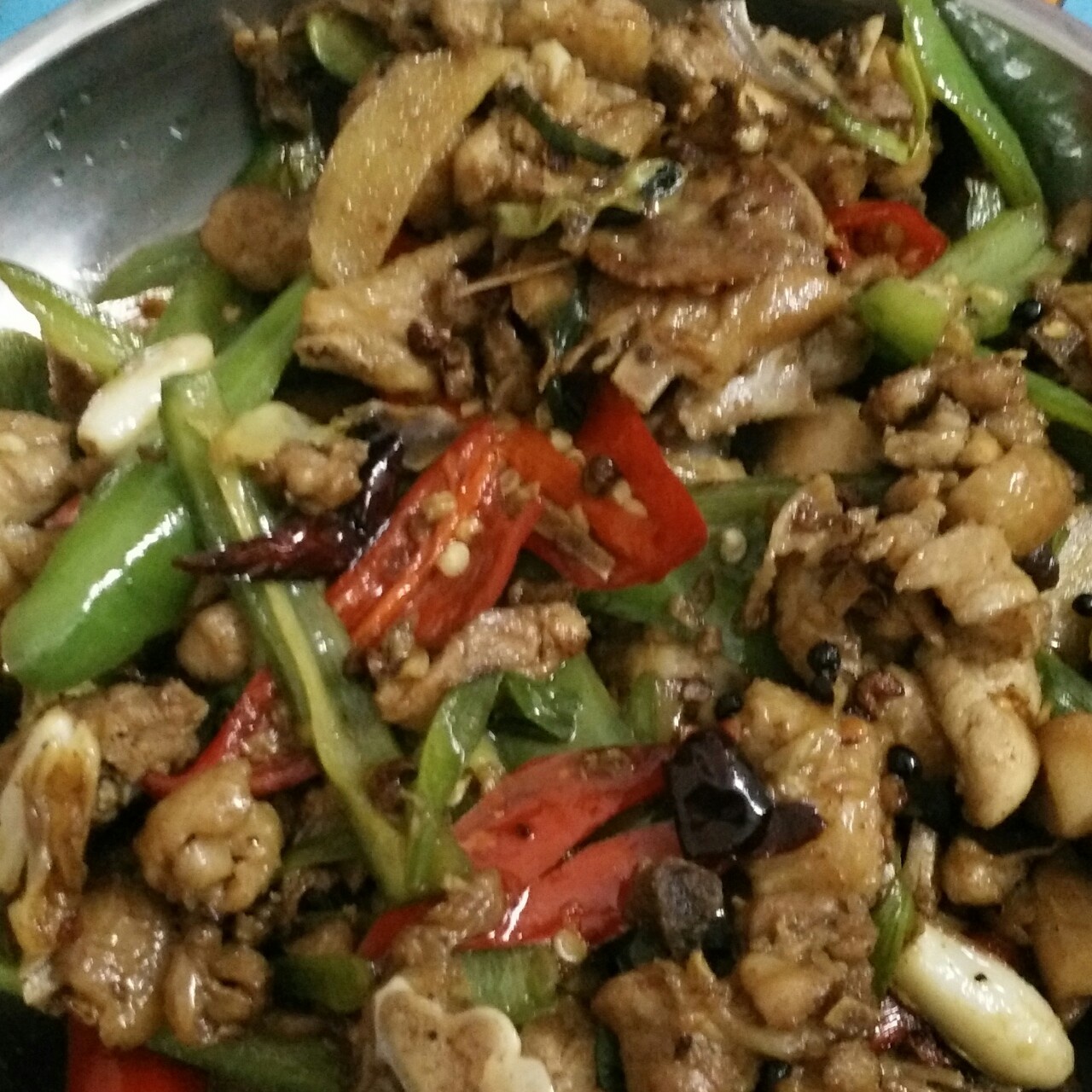 小炒鸡肉