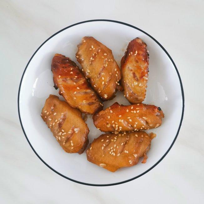 蒜香蜂蜜烤鸡翅（空气炸锅版）