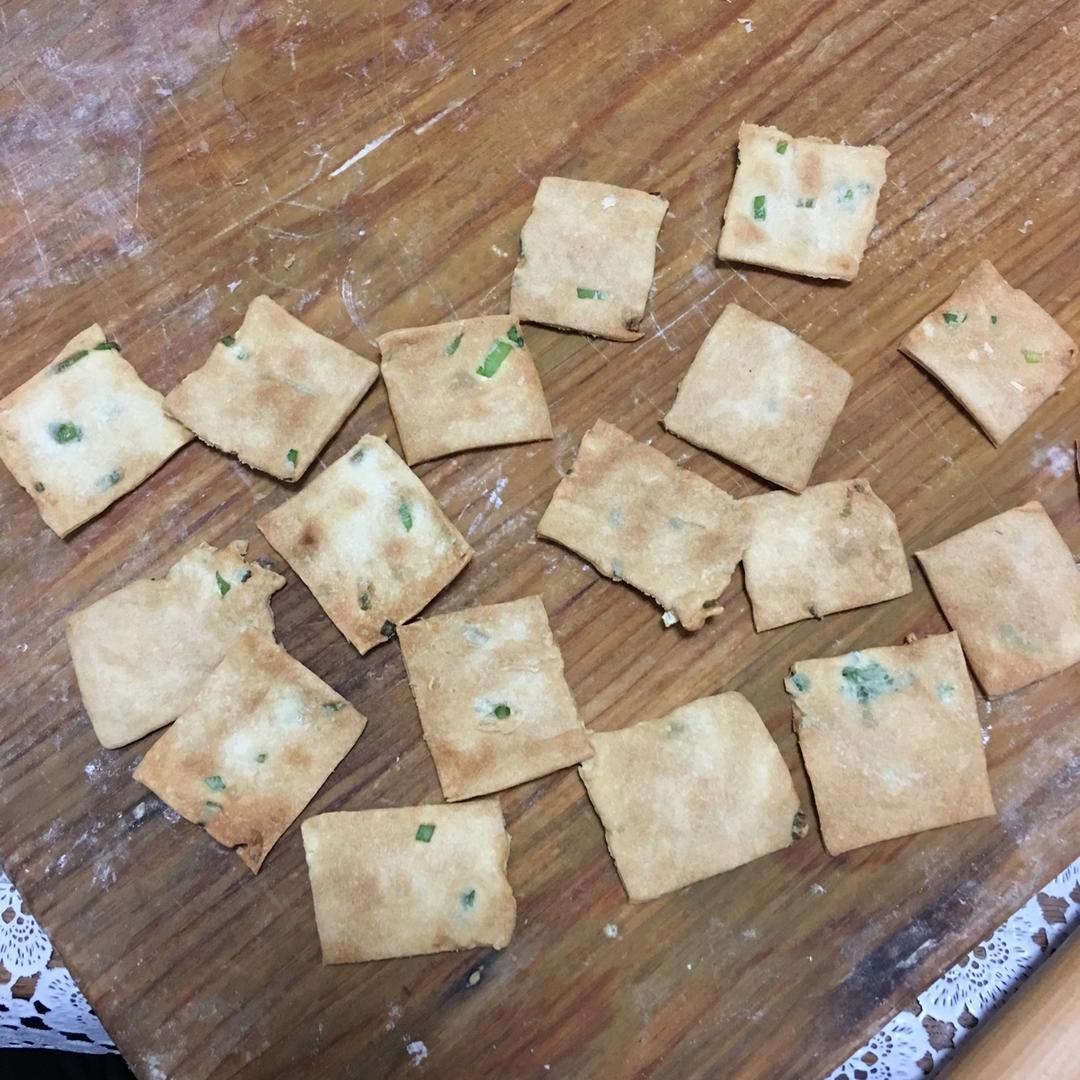 低卡---葱香苏打饼