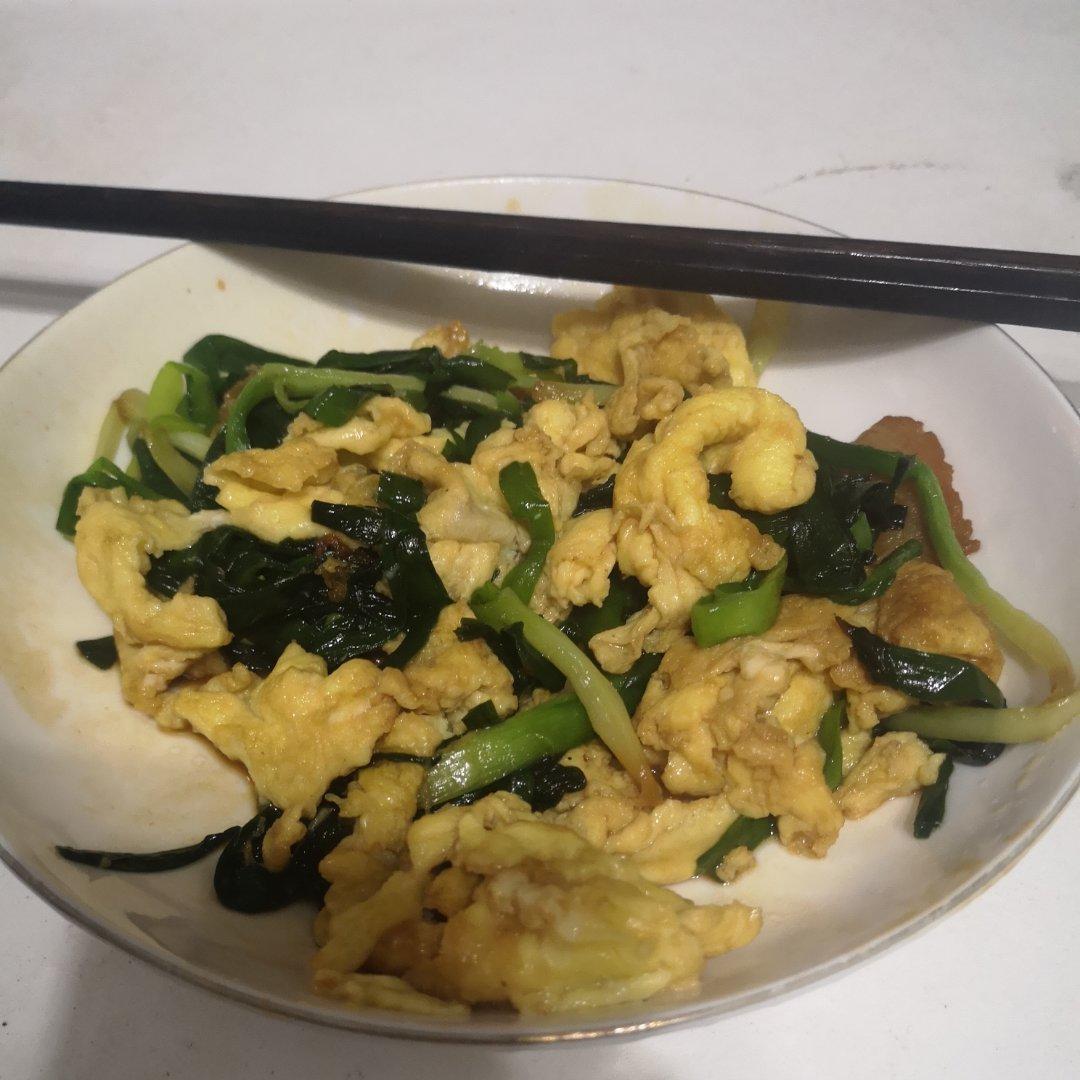 孤独的美食家-韭菜炒蛋