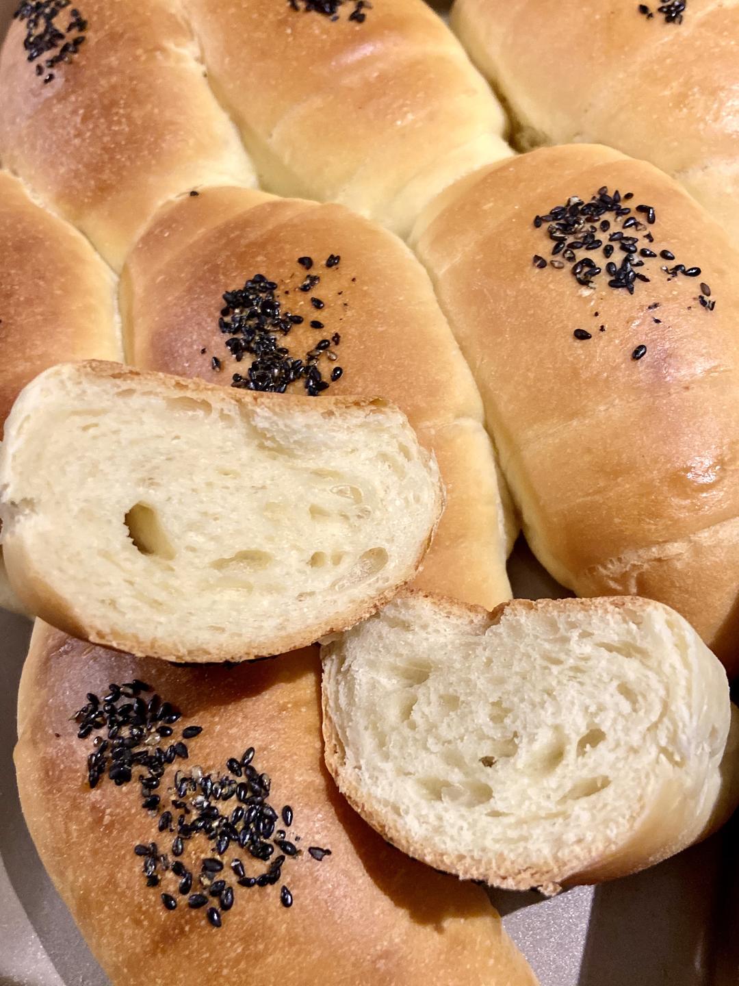 纯奶手撕吐司的做法 步骤1