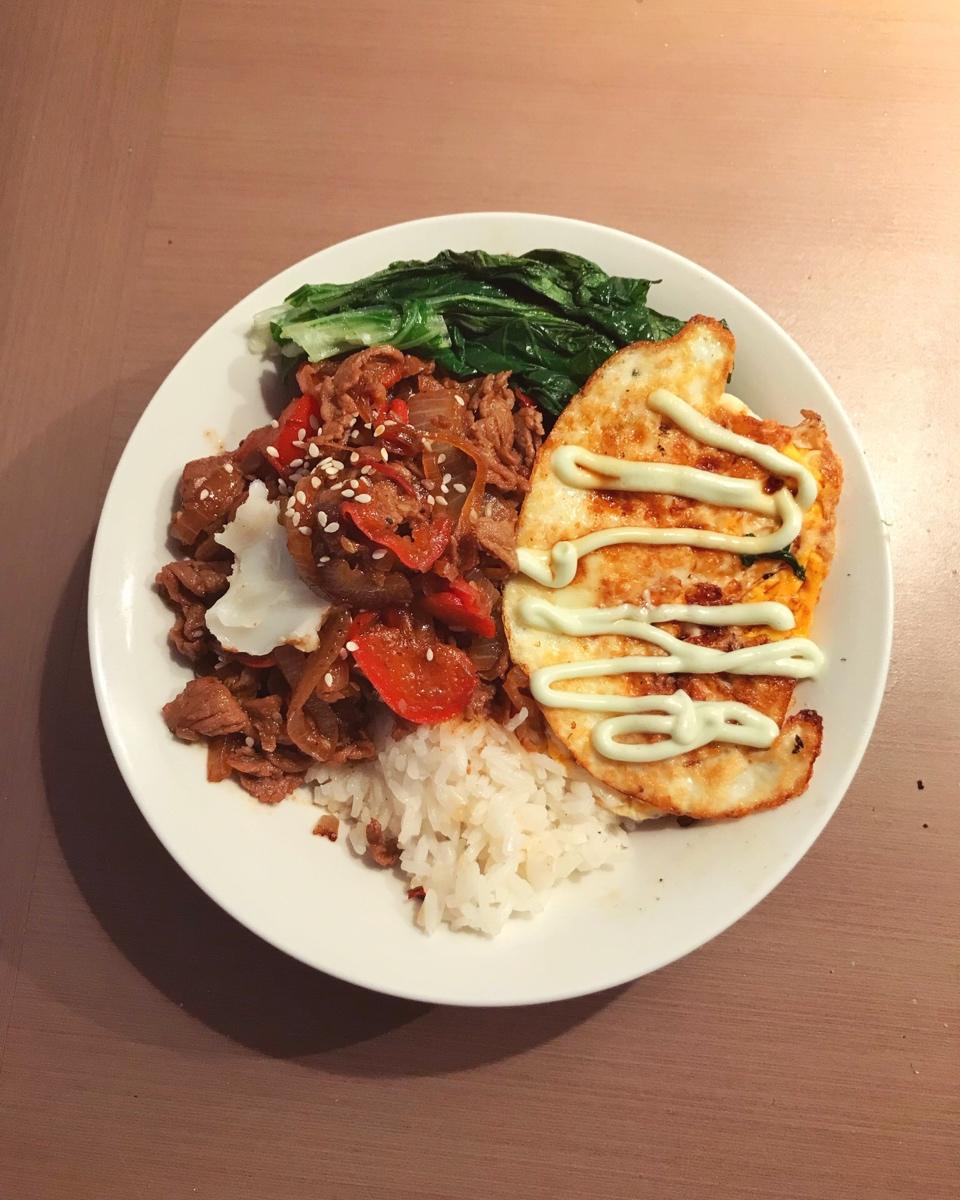 日式照烧牛肉饭
