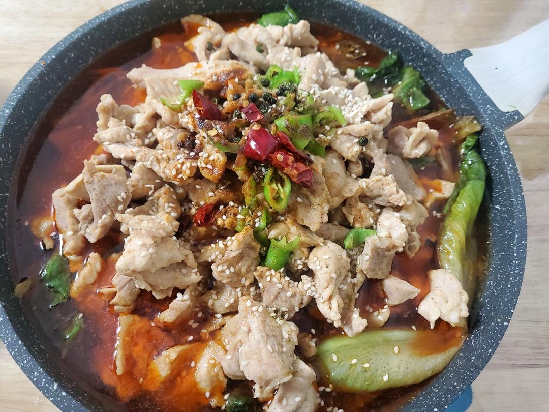 水煮肉片（肯定不翻车）