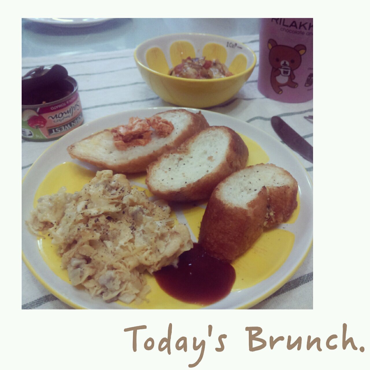 迷迭香烤蘑菇&蘑菇tartine