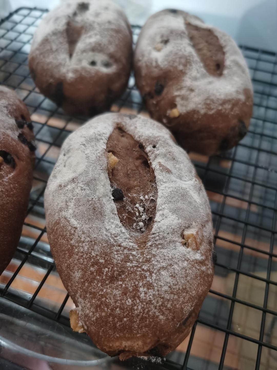 无糖无油巧克力香橙面包㊙️居然好吃到离谱❗