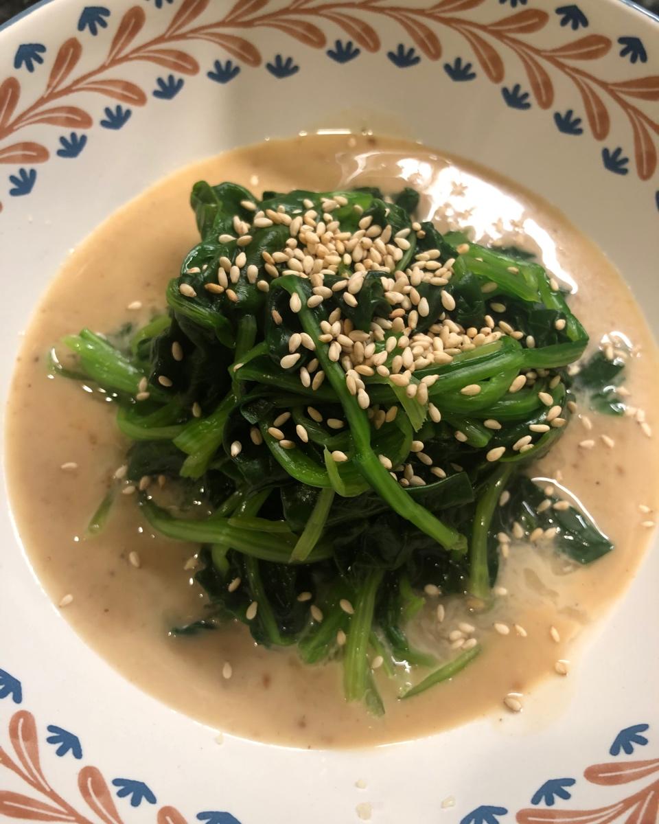 麻酱菠菜
